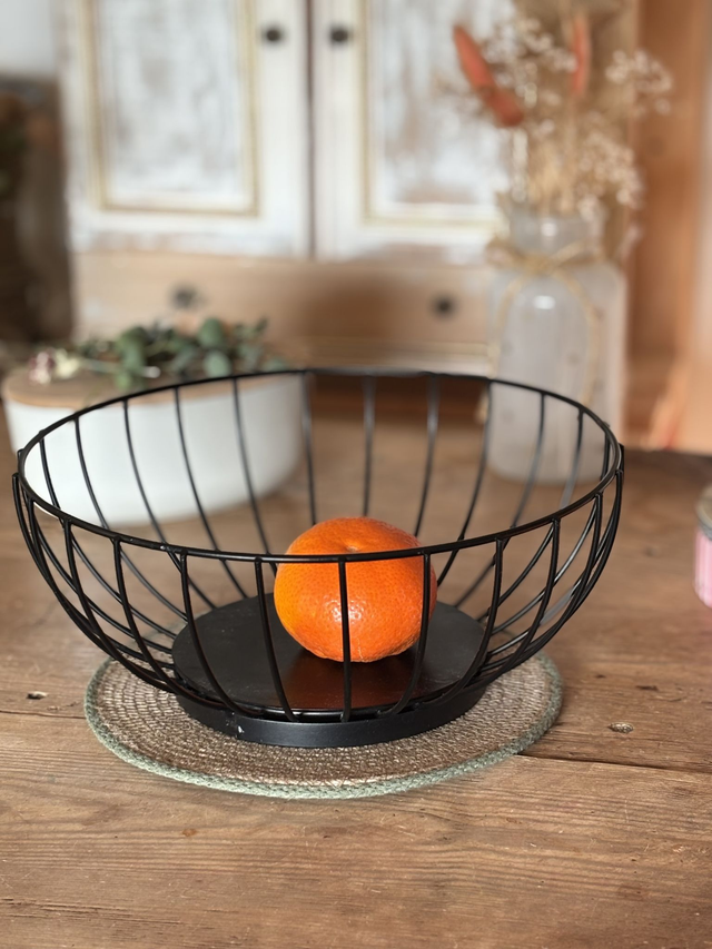 Dessous de plat décoratif naturel rond