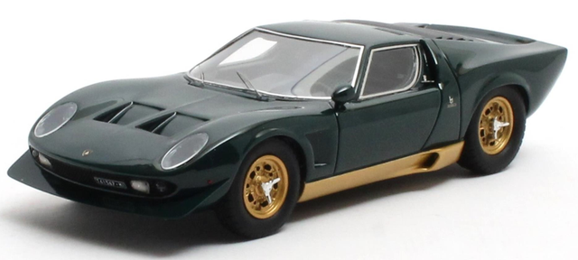 Lamborghini Miura P400S Millechiodi grün 1969