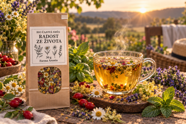 BIO bylinková směs - Radost ze života