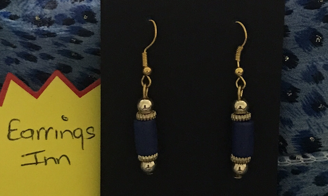 Blue Dangling Earrings- BLDE79