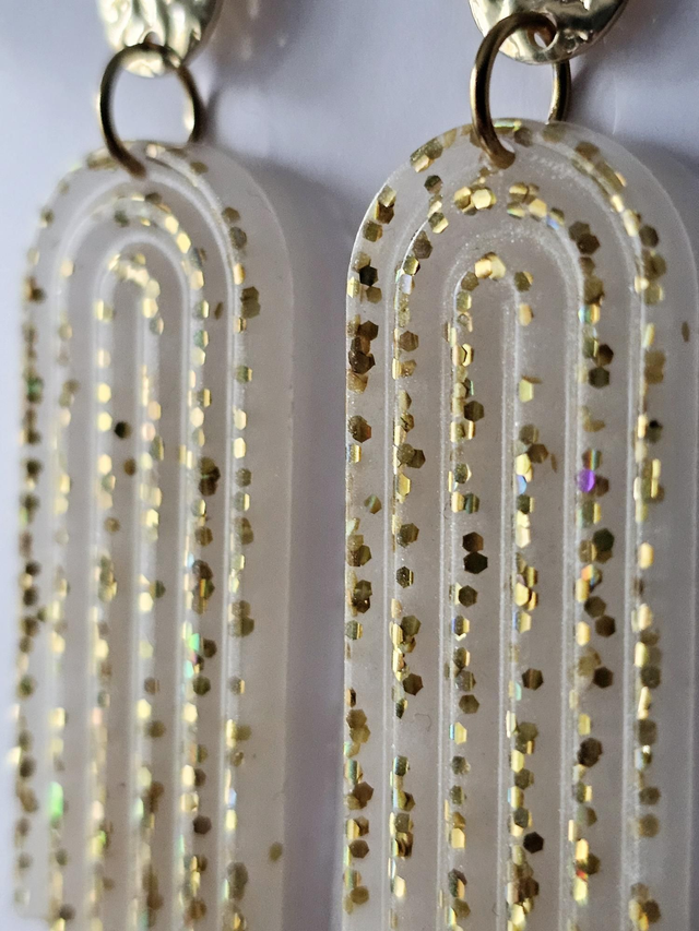 ARTY aux paillettes fêtes dorées