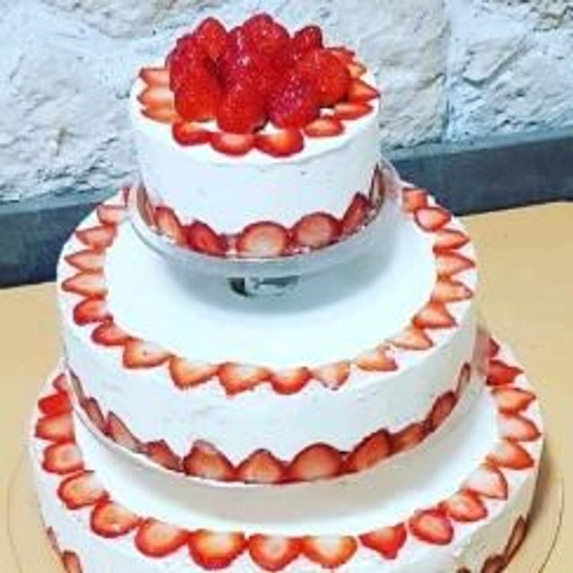 Pm/Fraisier Pièce montée 