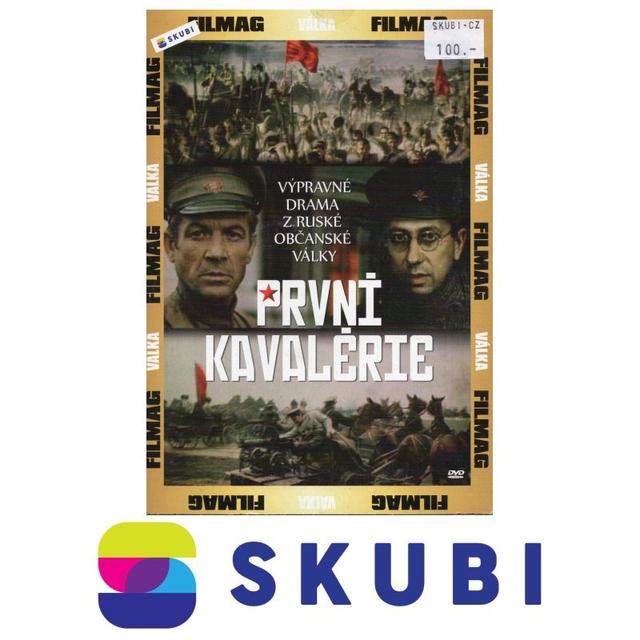 DVD První kavalérie - výpravné drama z ruské občanské války - česky, rusky