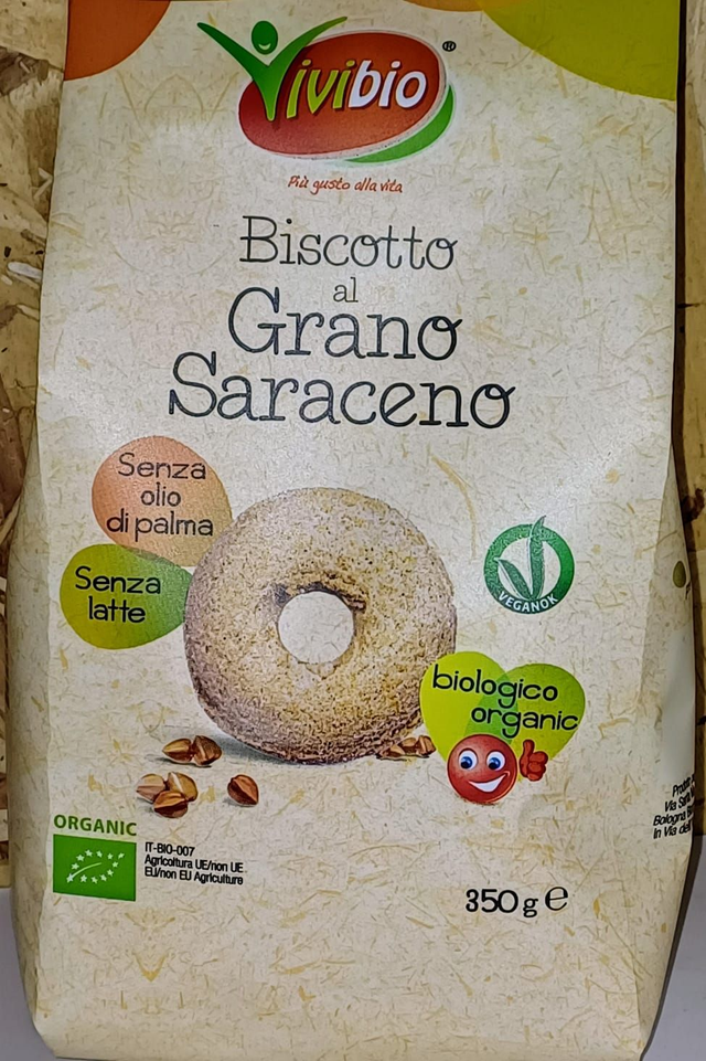 BISCOTTI GRANO SARACENO 350GR
