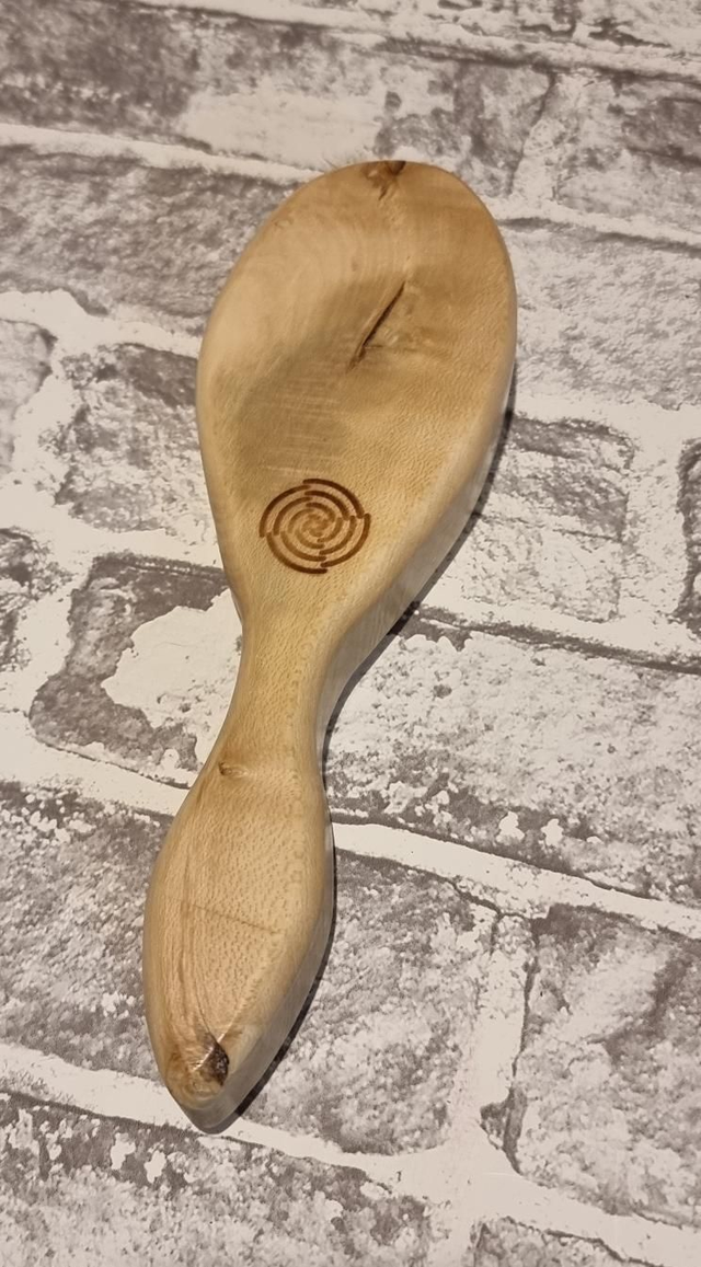 Holly Hairbrush Paddle