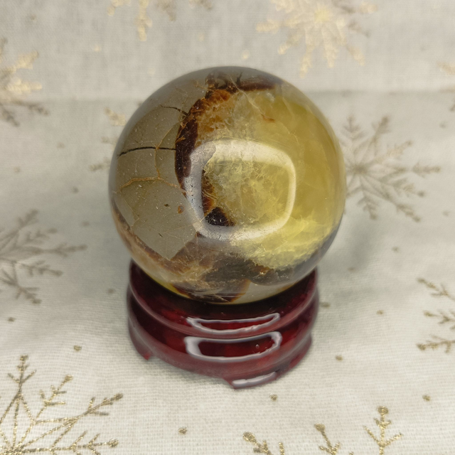 Septaria / Sphère / Pierre Naturelle / Grade A+