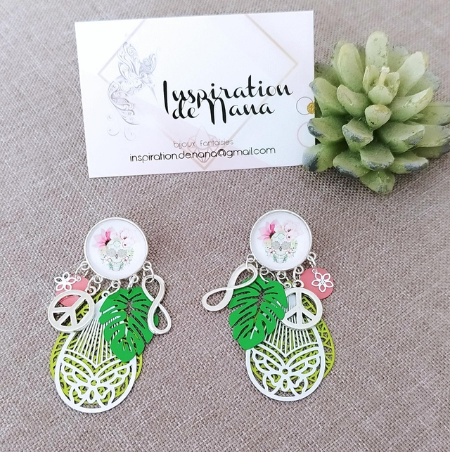 Clous d'oreilles fantaisies