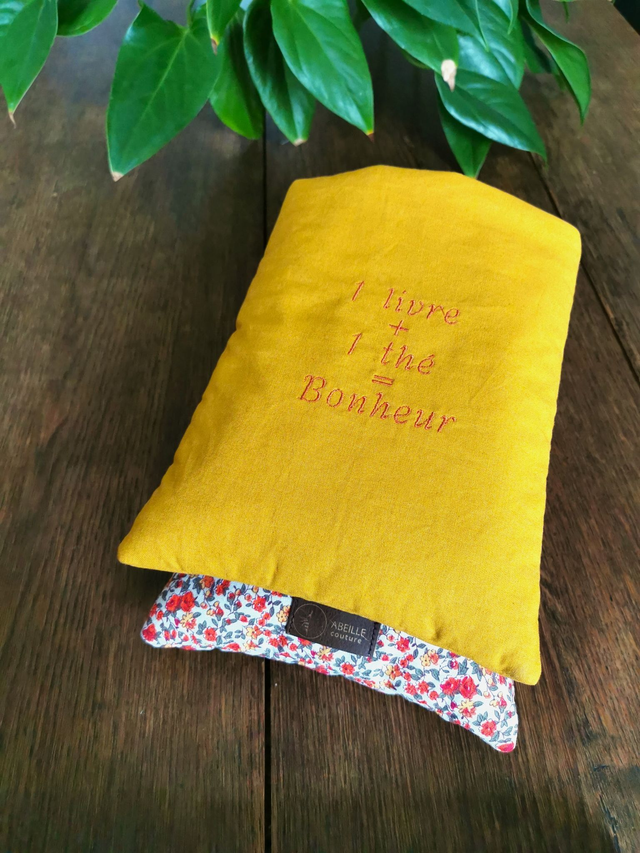 🌼 Pochette à livre - Recette du bonheur