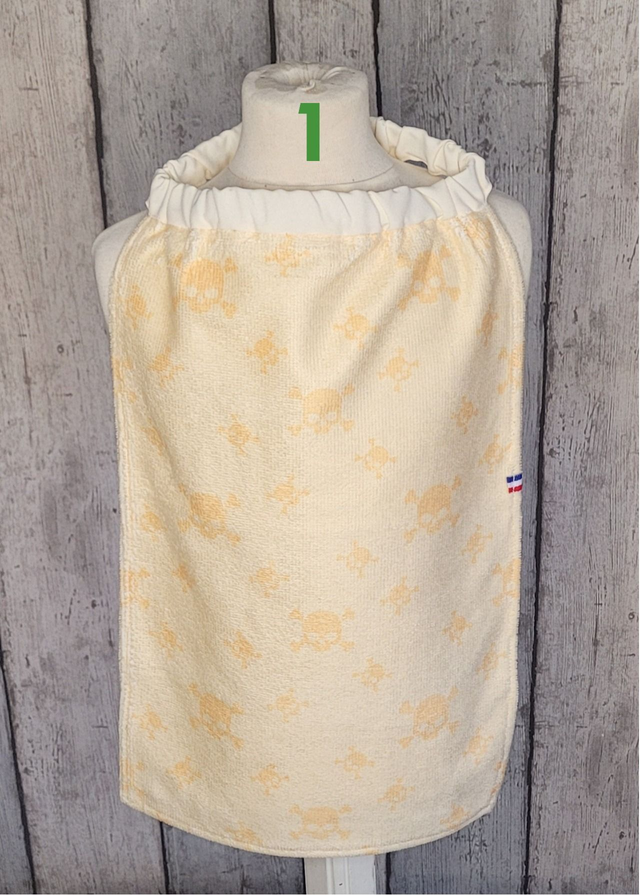 Bavoir - serviette de table tours de cou élastique - Pirate