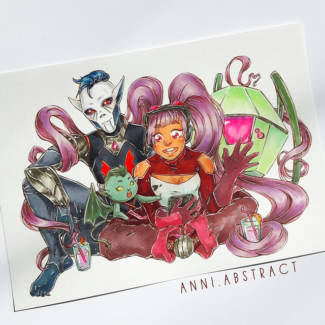 SPOP | Entrapdak Mini Art Print