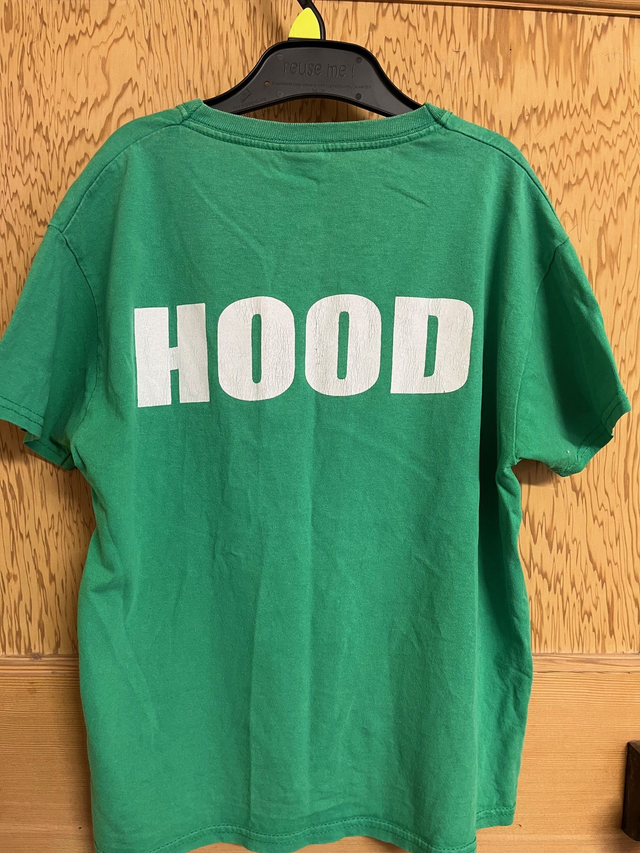 Preloved Stivichall Primary School House PE T-shirt Green Hood