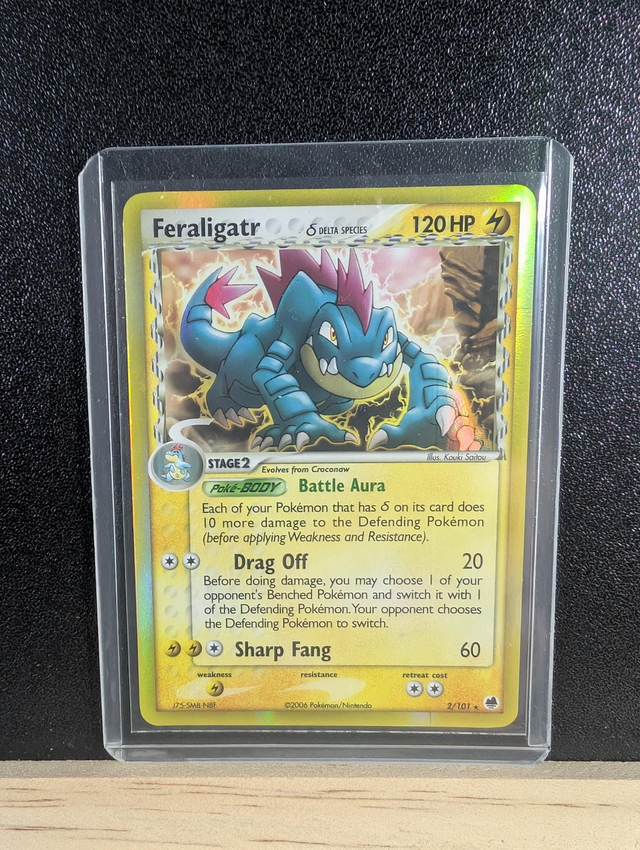 Feraligatr 2/101 Holo Delta Species 