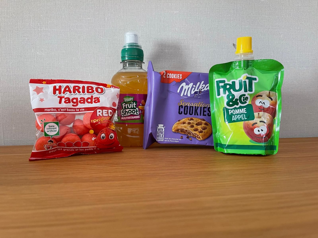 Sachet goûter Haribo Fraises Tagada