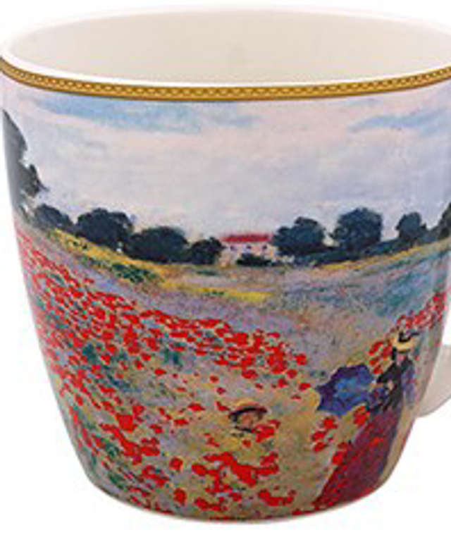 Homeware Monet Breakfast Mug Poppy Field 