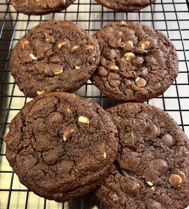 Triple Choc Chip cookie