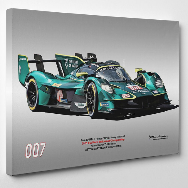 C250507 Aston Martin Valkyrie LMH WEC25 Thor Racing #007 Spa