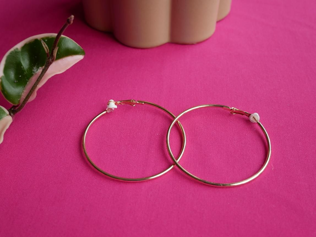 Créoles pour BO interchangeables 6 cm