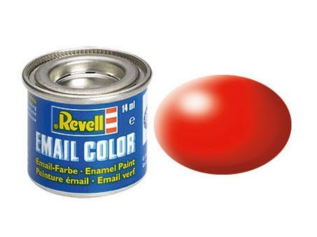 peinture email rouge fluo satiné revell 32332