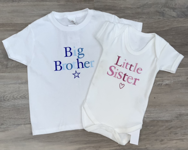 Big brother/little sister duo  set