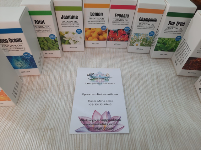 Oli essenziali da ambiente 