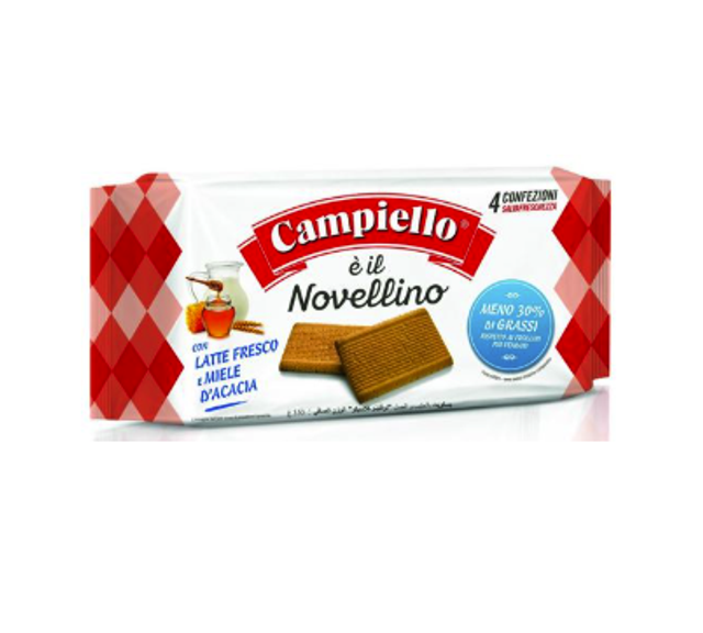 Campiello keksz - Friss tejjel és akácmézzel 350g