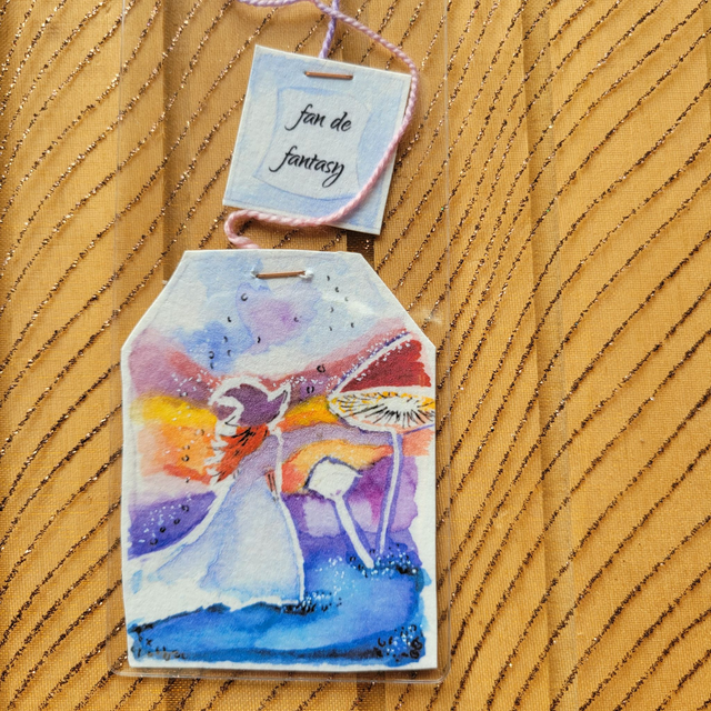 Ensemble de marque-pages "sachets de thé"