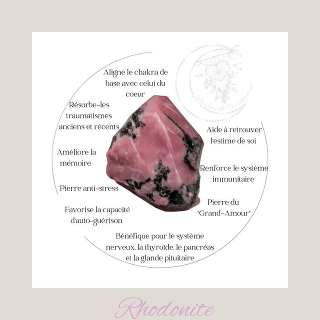 Cœur Guérisseur Pack Duo – Quartz Rose & Rhodonite