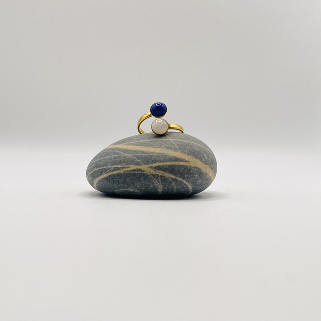 Bague Léa - lapis lazuli