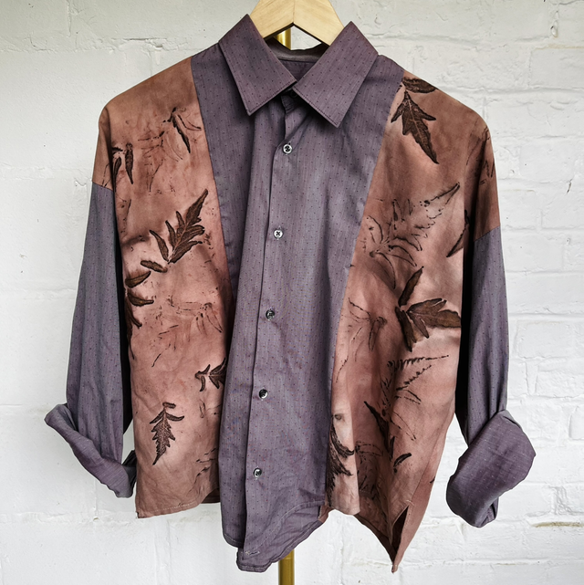 Collection Sumac - Chemise nouée dos rose