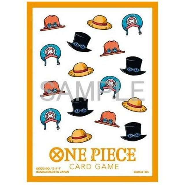 メディアワールド 新品即納】[TCG] ONE PIECE(ワンピース) カードゲーム オフィシャルカードスリーブ13 C:帽子総柄 バンダイ(20251122)