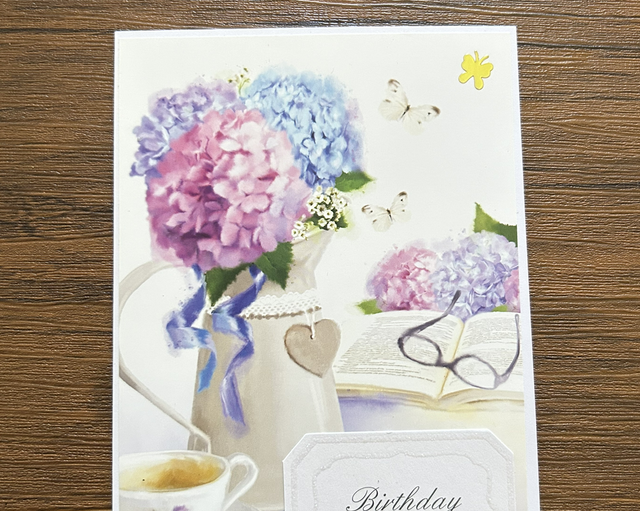 Flowers - Birthday card
