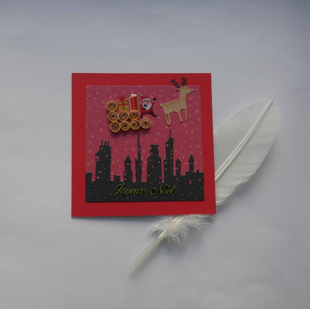 Noël au-dessus de la ville