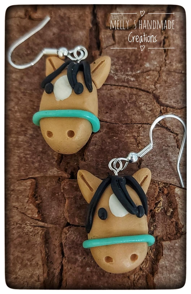 Horse Dangle Earrings