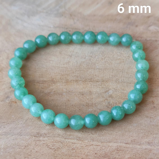Bracelet Aventurine Verte A