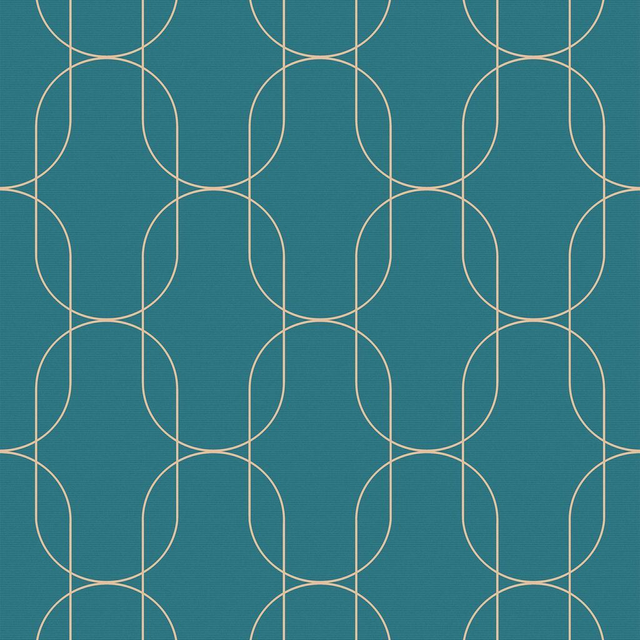 Geometric Teal