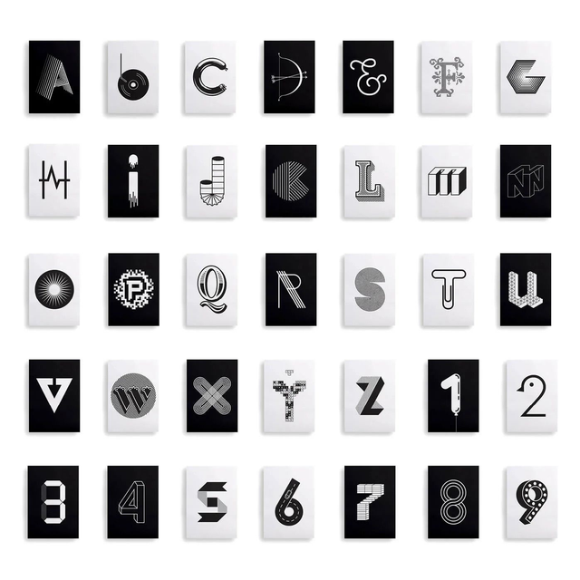 A-Z Postkarten Set | Büro Spreng