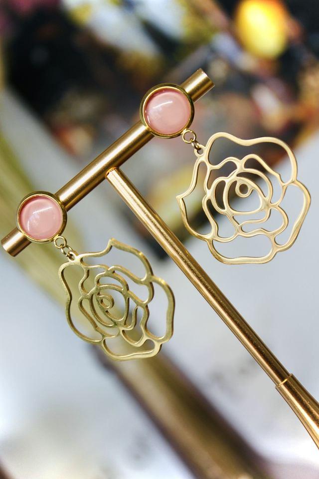 BO Roses dorées - Caresse de pétale (rose pâle)