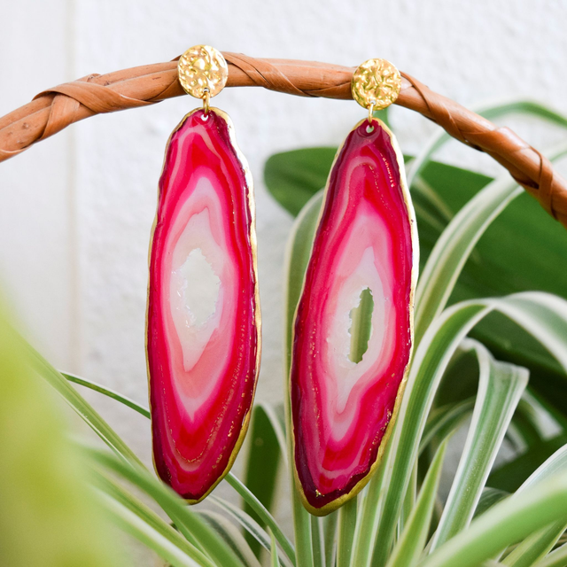 Pendientes Ágata Súper Alargada II