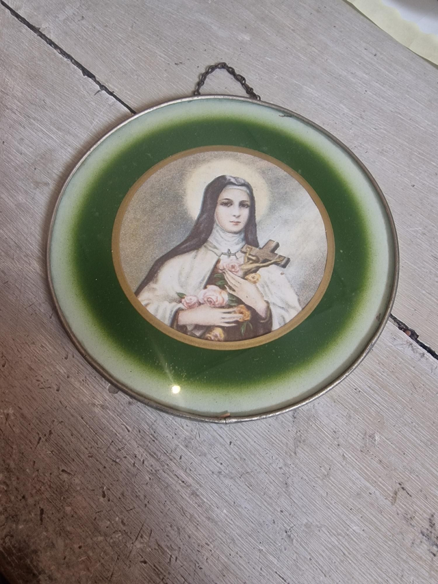 Cadre rond religieux 