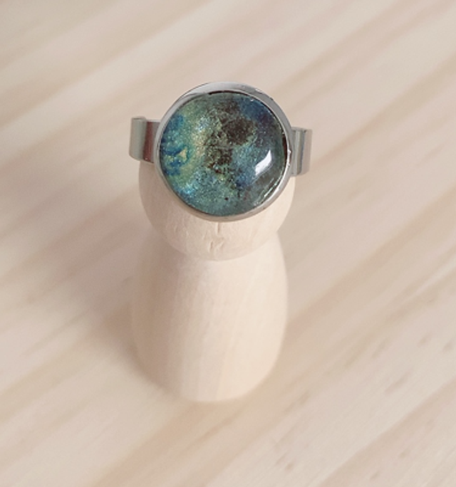 Bague "Lagon Brilant"