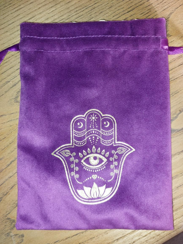 Hamsa hand pouch