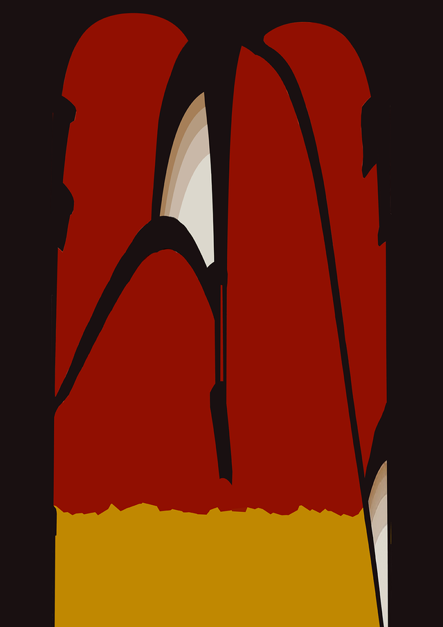 Abstract Arches   (Fine Art Limited Edition. Giclée Print)