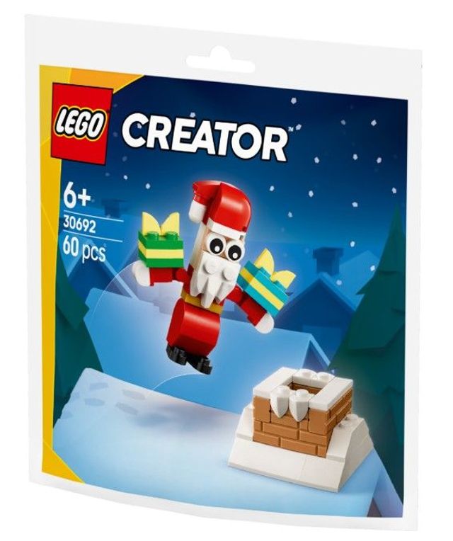LEGO 30692 Creator Der Weihnachtsmann im Schornstein