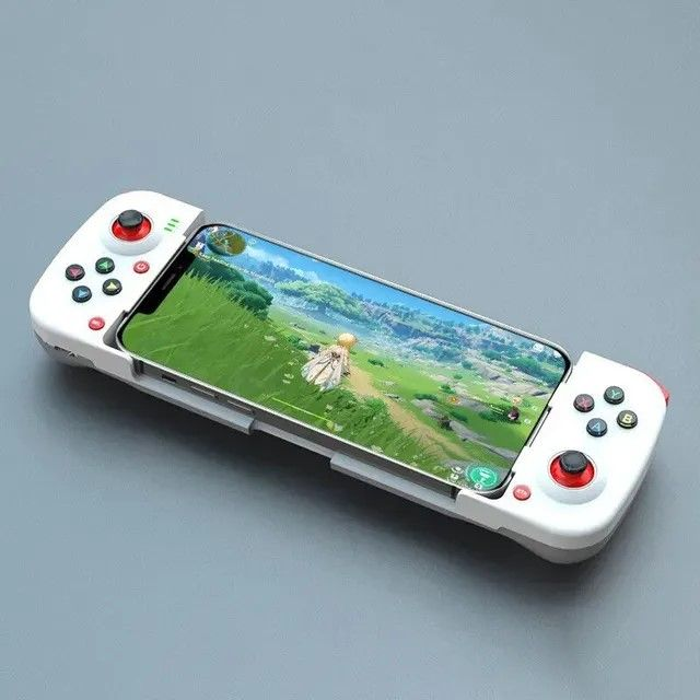 Gamepad para celulares Android / iPhone compatible también con PS3 PS4 - blanco