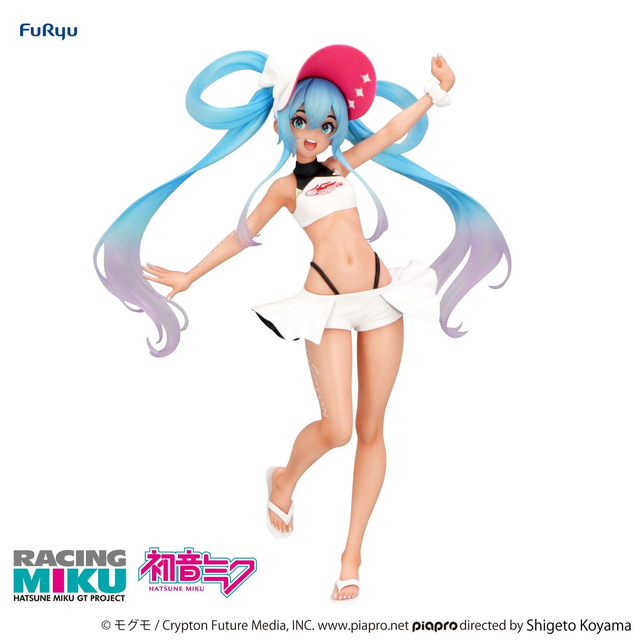 Racing Miku 2024 Summer - Hatsune Miku - Statua Trio-Try-It 21cm 🏎️☀️
