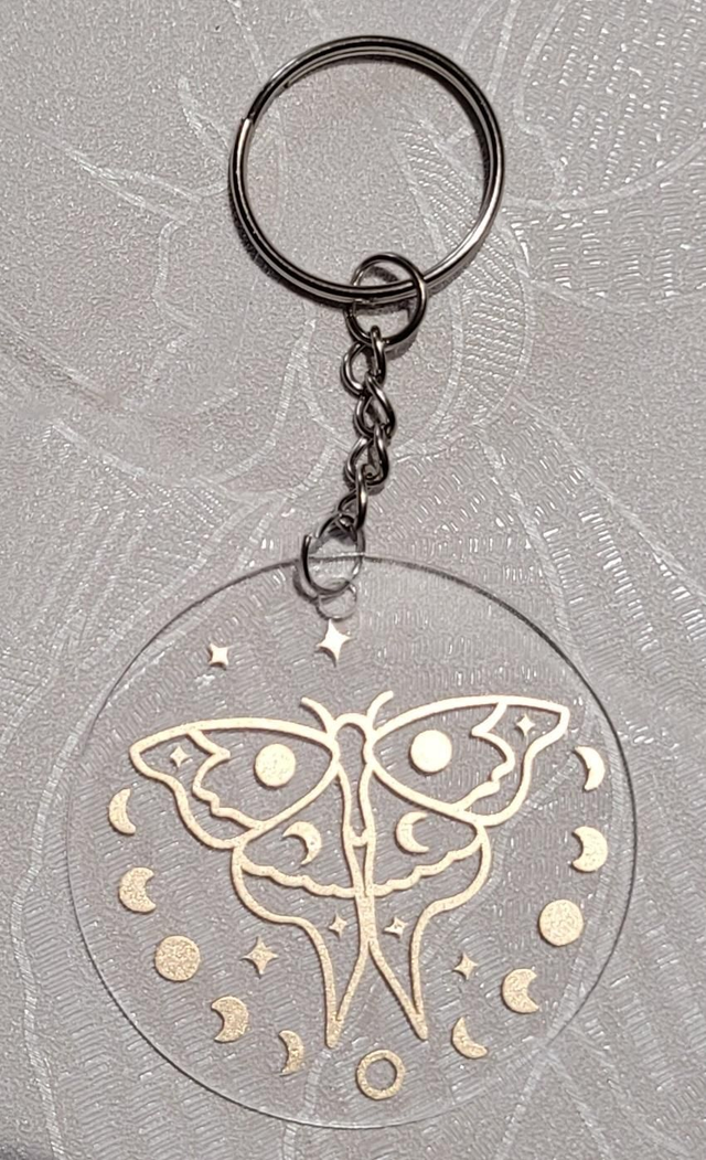 Porte clefs papillon