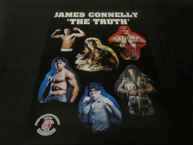 James 'The Truth' Connelly A3 Bubble Logo Poster