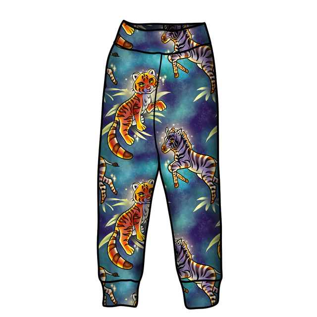 Dreamweaver 'Magical Tigers &amp; Zebras' Leggings