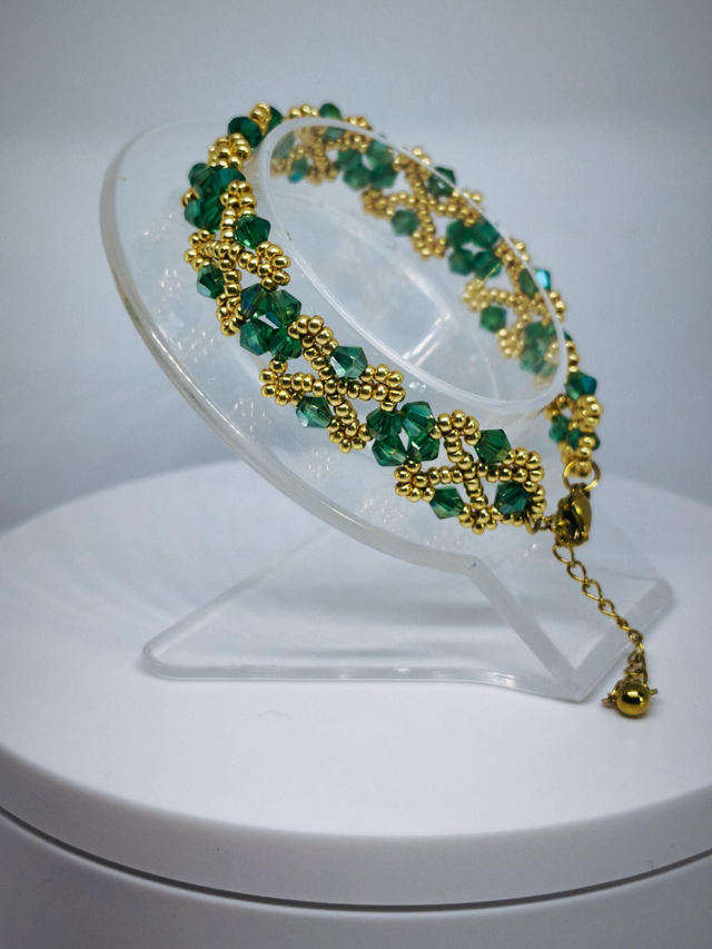 Bracelet Éclat vert