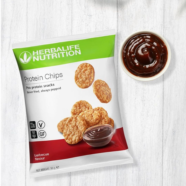 Proteinové chipsy příchuť barbecue 10x30g